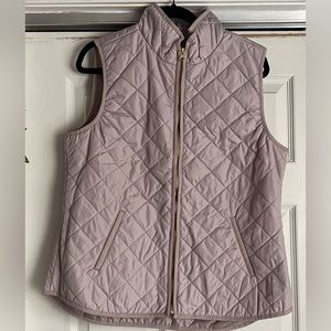 Light purple quilted Old Navy vest